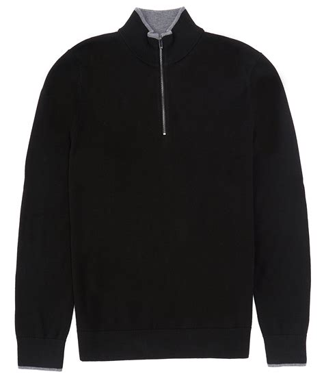 michael kors mock quarter zip sweater|Michael Kors Merino Wool Quarter.